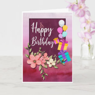 Standard, 5" x 7" Folded Greeting Card