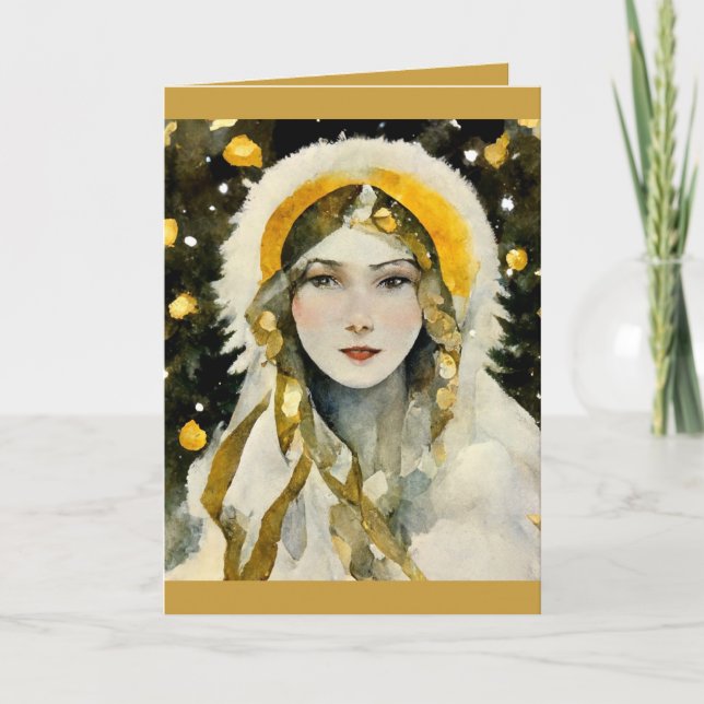 Standard, 5" x 7" Folded Greeting Card (Front)