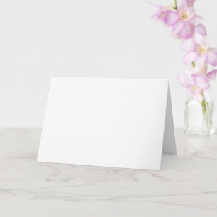 Standard, 5" x 7" Folded Greeting Card