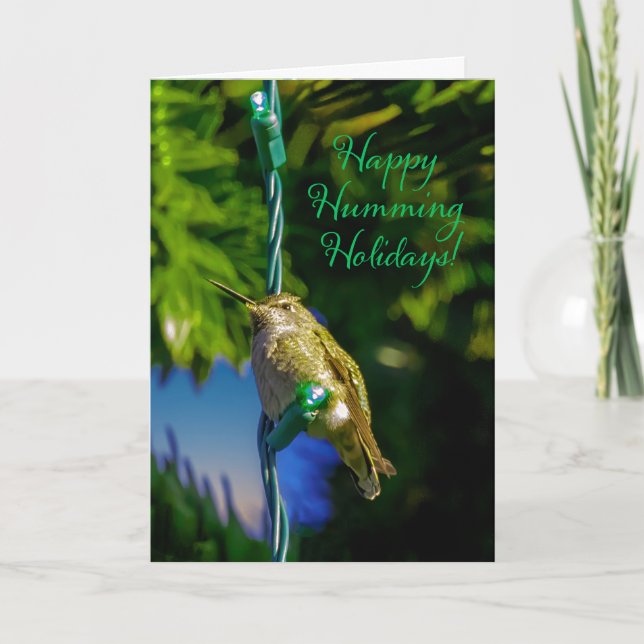 Standard, 5" x 7" Folded Holiday Card (Front)