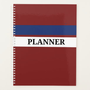 Standard (8.5" x 11"), Soft Cover, Black Spiral Planner