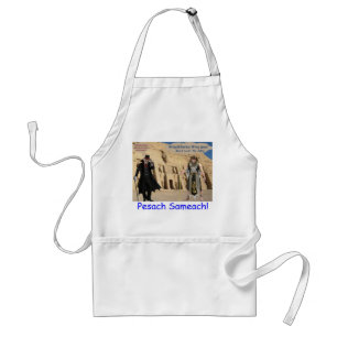 standard apron. Happy Passover. loris monkey Apron