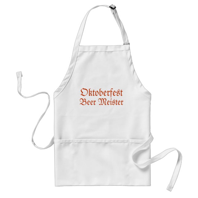 Standard Apron Oktoberfest Beer Meister (Front)