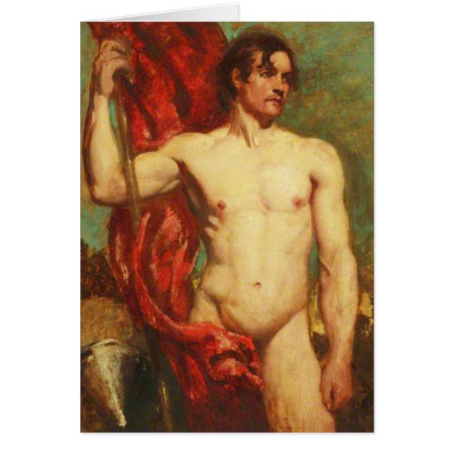 Standard Bearer by William Etty Fine Art Gay (Front)