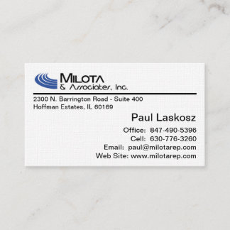 Standard Business Card