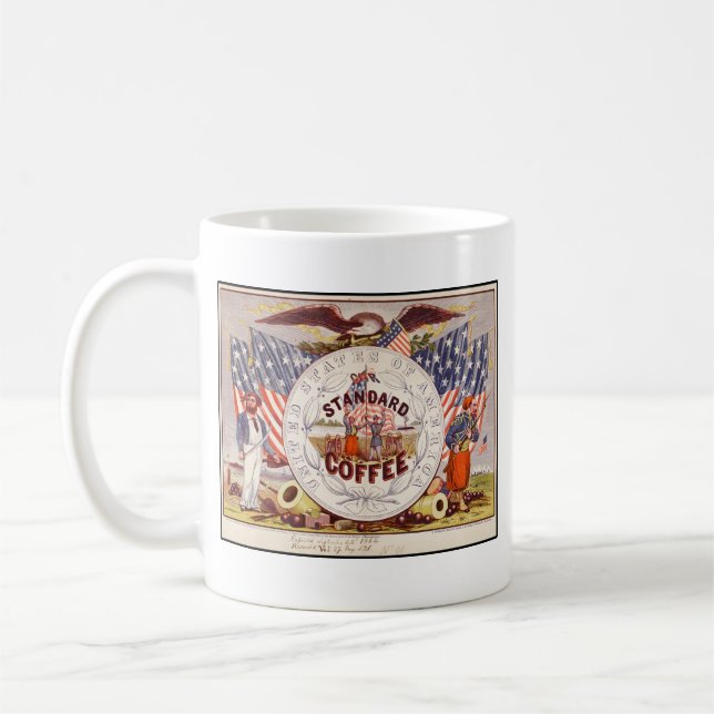 Standard Coffee - Vintage Ad Mug (Left)