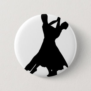 Standard Dance 6 Cm Round Badge