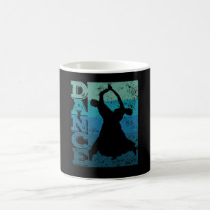 Standard Dance Dancing Couple Quickstep Coffee Mug