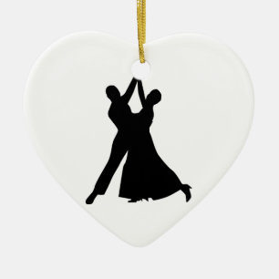 Standard dancing ceramic tree decoration