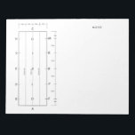 Standard Dressage Arena Template Horse Competition Notepad<br><div class="desc">Prepare for your next horse show and learn your dressage tests with the help of this notepad - every page is showing the Standard Dressage Arena Layout. Simply draw the movements into the dressage arena template. Take notes on every page if you like. Great for learning a dressage test. Also...</div>