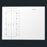 Standard Dressage Arena Template Horse Competition Notepad<br><div class="desc">Prepare for your next horse show and learn your dressage tests with the help of this notepad - every page is showing the Standard Dressage Arena Layout. Simply draw the movements into the dressage arena template. Take notes on every page if you like. Great for learning a dressage test. Also...</div>