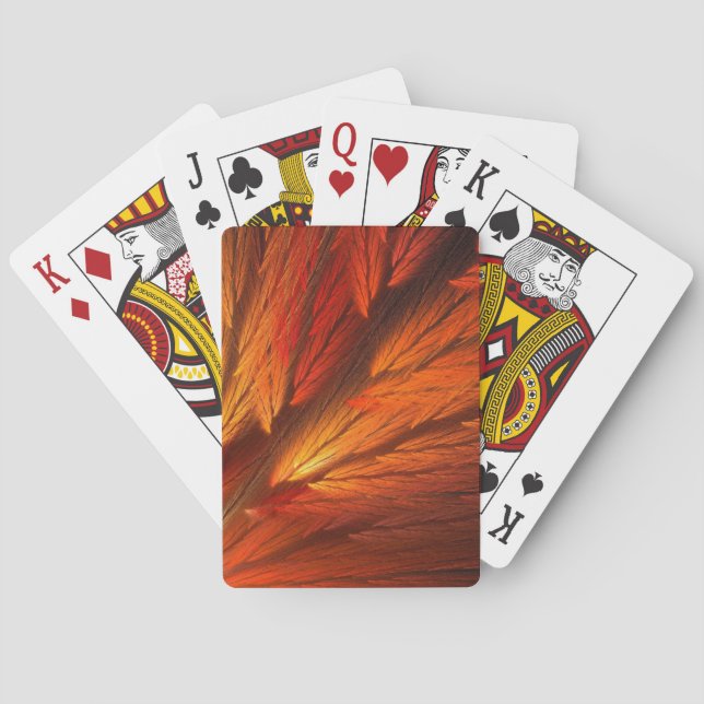 Standard Index Playing Cards Abstract Fractal (Back)