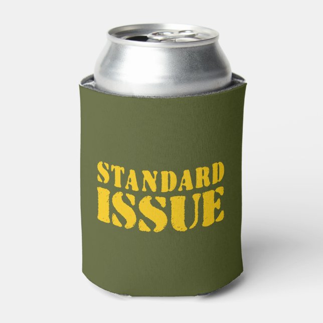 STANDARD ISSUE CAN COOLER (Can Front)