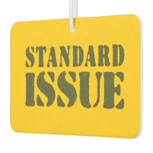 STANDARD ISSUE CAR AIR FRESHENER