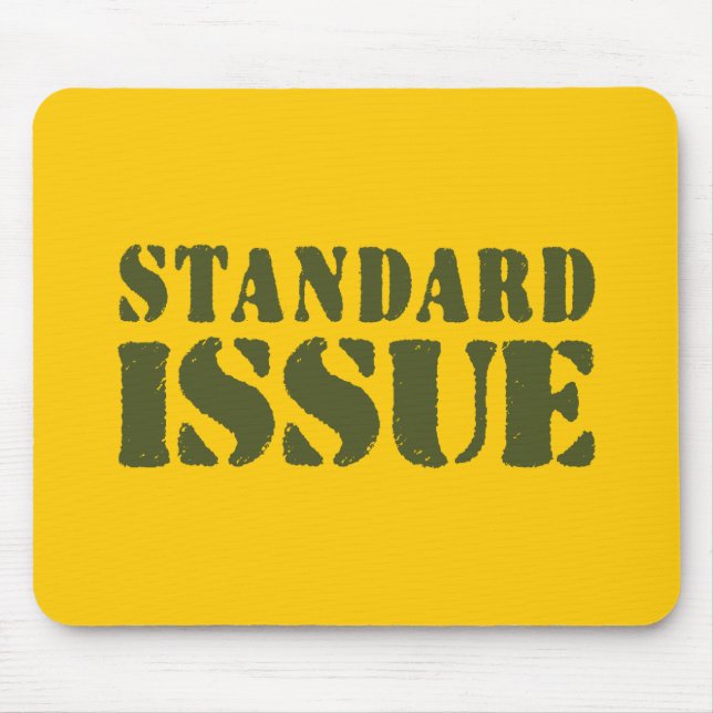 STANDARD ISSUE MOUSE MAT (Front)
