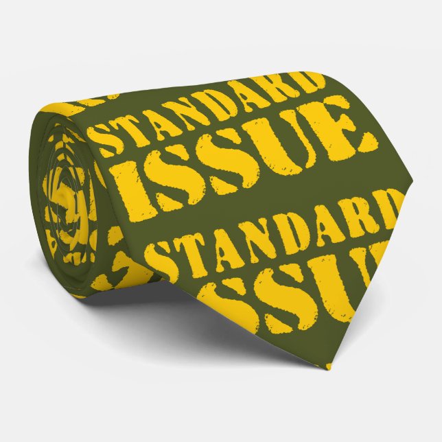 STANDARD ISSUE TIE (Rolled)