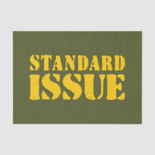 STANDARD ISSUE TISSUE PAPER