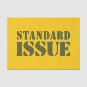 STANDARD ISSUE TISSUE PAPER