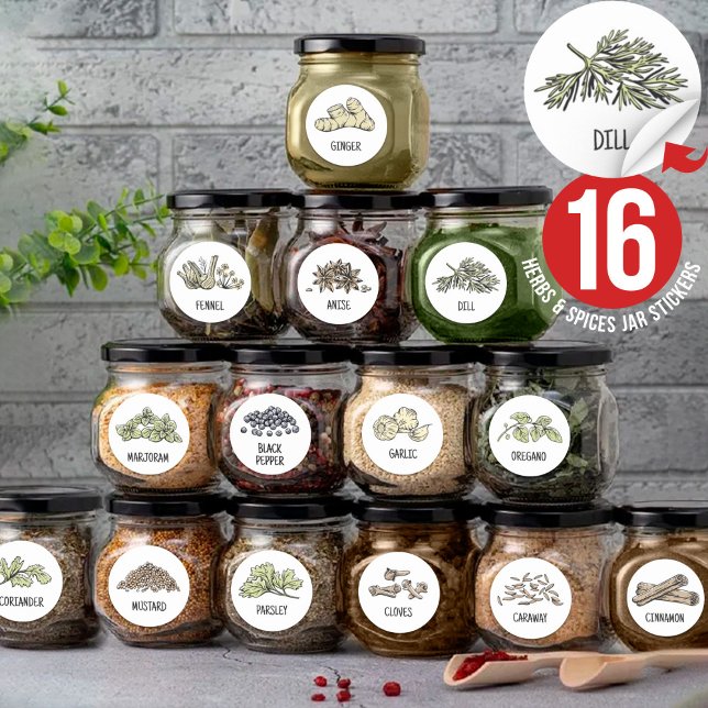 Standard Kitchen Spices Dried Herb Round - PART 1 (Creator Uploaded)
