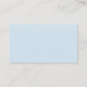 Standard Light Blue Business Card