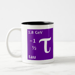 Standard Model (tau) Two-Tone Coffee Mug