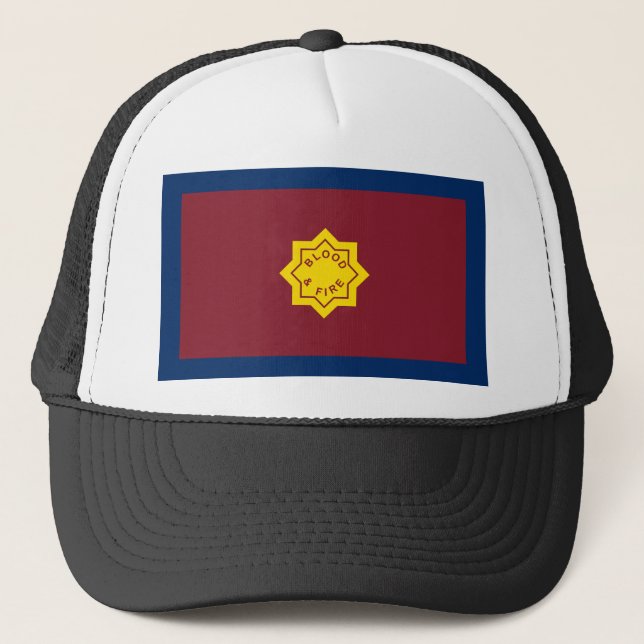 Standard Of The Salvation Army, religious flag Trucker Hat (Front)