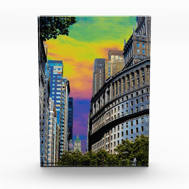 Standard Oil Building New York City USA Poster Photo Block (Front)
