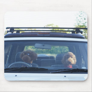 standard poodle 4 mouse mat