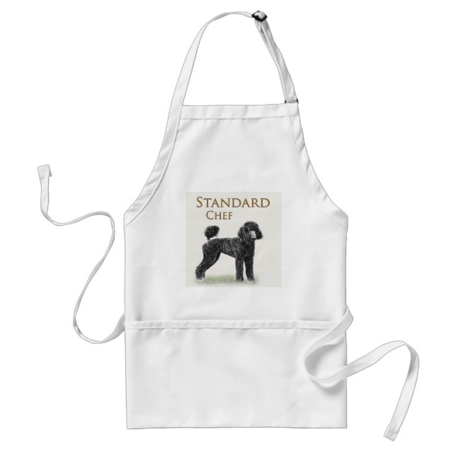 Standard Poodle Chef Standard Apron (Front)