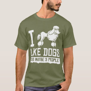 Standard Poodle Dog Puppies Owner Lover _19 T-Shirt