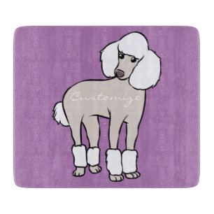 Standard Poodle Dog Thunder_Cove Cutting Board