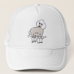 Standard Poodle Dog Thunder_Cove Trucker Hat