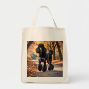Standard Poodle Elegant Grocery Tote Bag