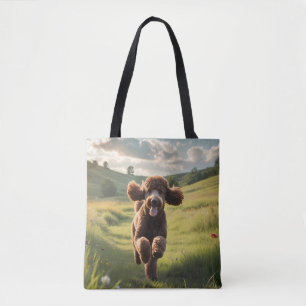 Standard Poodle Elegant Shoulder Tote Bag