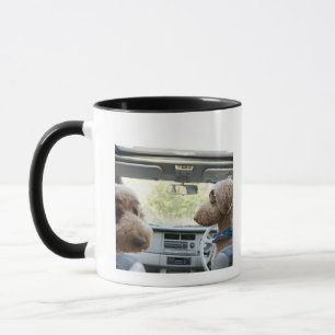 standard poodle mug