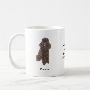 Standard Poodle Mug - With two images and a motif