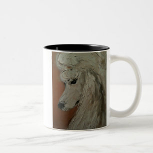 Standard Poodle Two-Tone Coffee Mug
