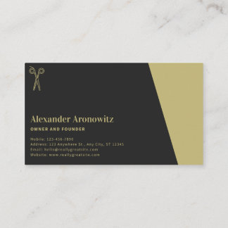 Standard Professional Business Card