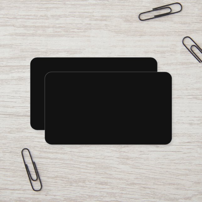 Standard Rounded 3.5" x 2.0" Business Card (Front/Back In Situ)