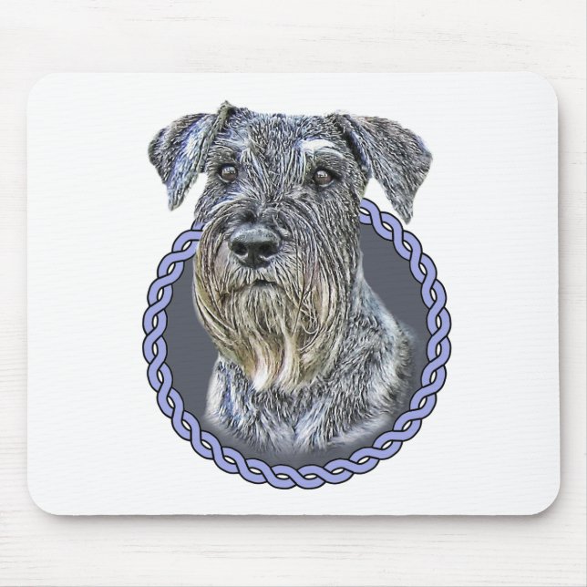 Standard Schnauzer 001 Mouse Mat (Front)