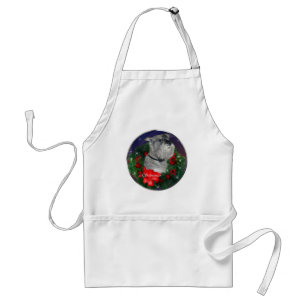 Standard Schnauzer Christmas Gifts Apron