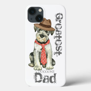 Standard Schnauzer Dad iPhone 13 Case