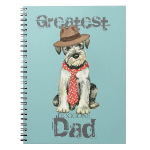 Standard Schnauzer Dad Notebook