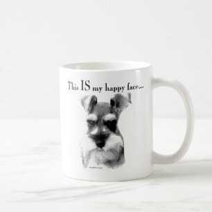 Standard Schnauzer Happy Face Coffee Mug