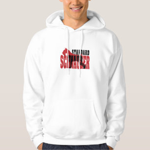 Standard Schnauzer silhouette Hoodie