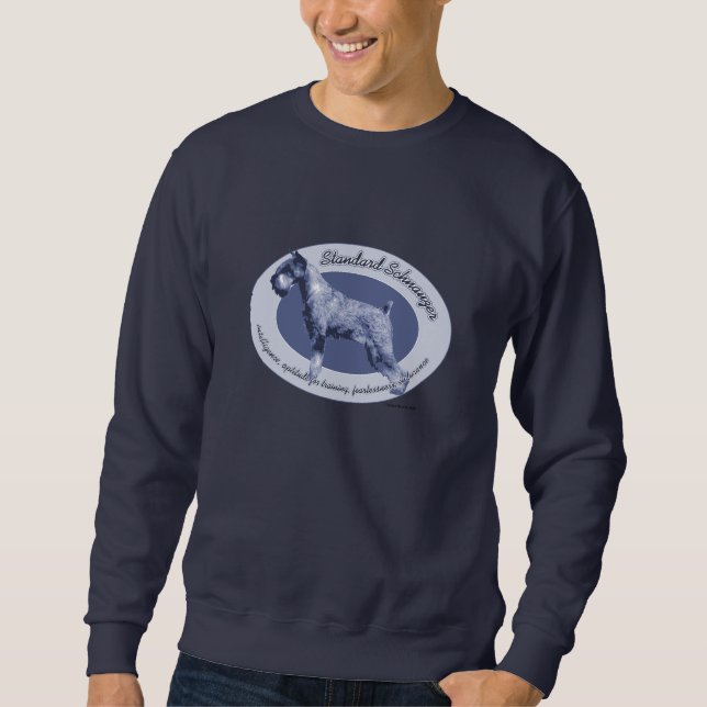 Standard Schnauzer Sweatshirt (Front)