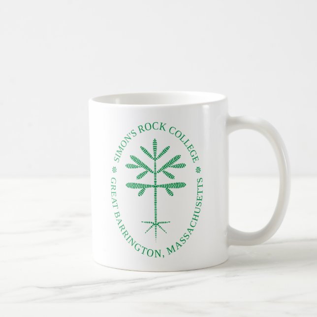 Standard Size Green Simon's Rock Seal Mug (Right)