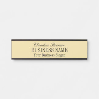 Standard Size Name Plate Crafter Artist Business