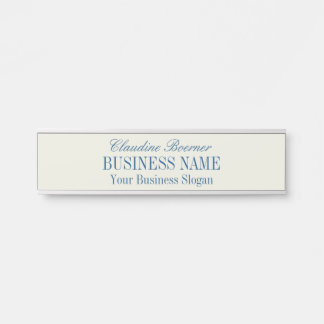 Standard Size Name Plate Crafter Artist Business