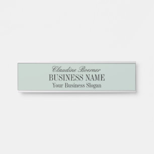 Standard Size Name Plate Crafter Artist Business